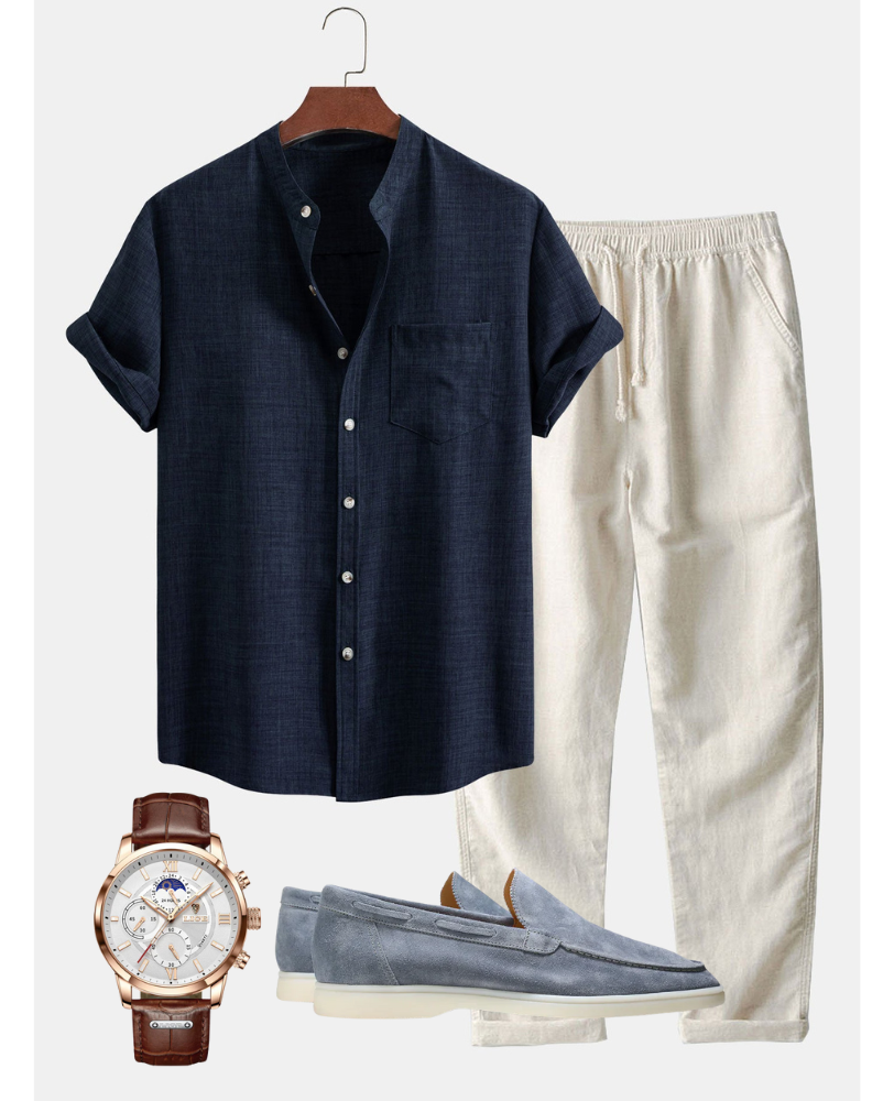 Ardern & Row Outfit - Dark Blue