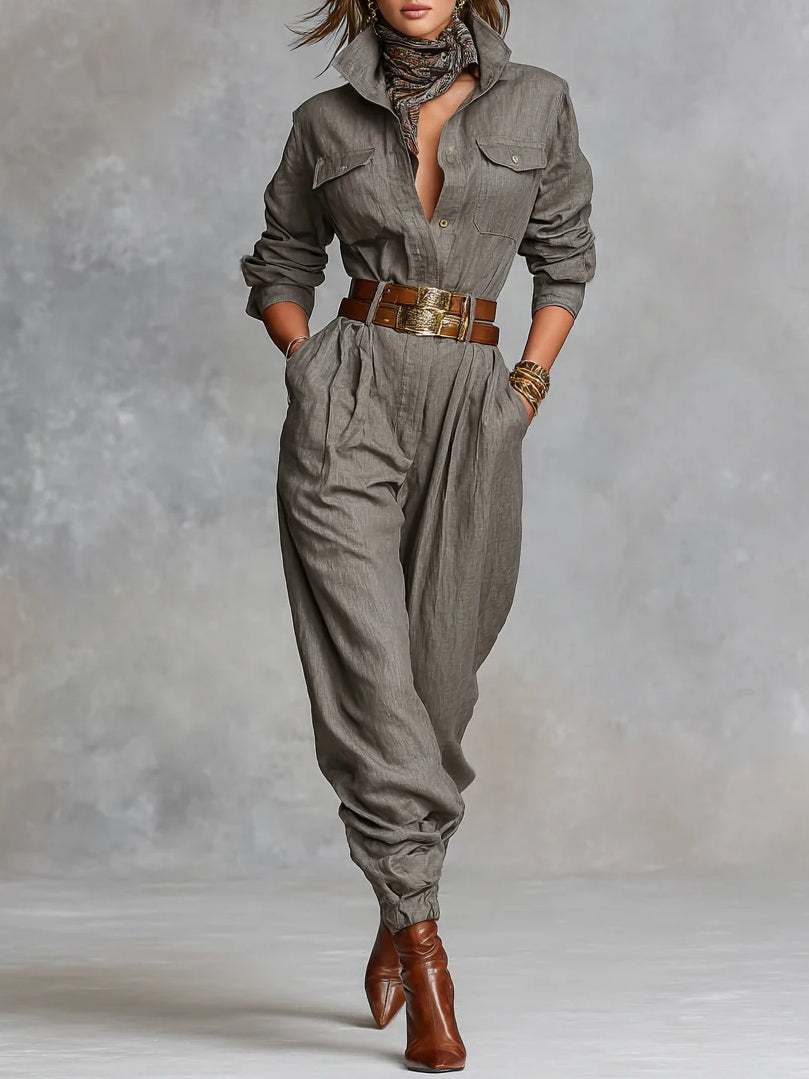 Debbi™ Long Sleeve Jumpsuit