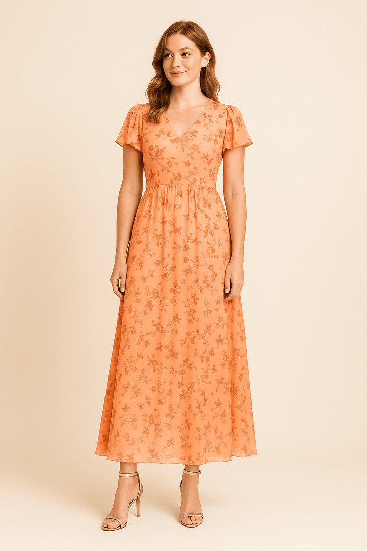 Orla Midi Dress – Refined Elegance, Soft Fit, Everyday Confidence