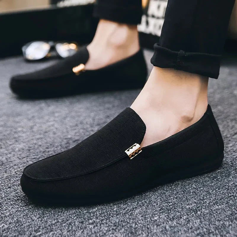 Eoin – Men's Casual Leather Loafers with Timeless Design