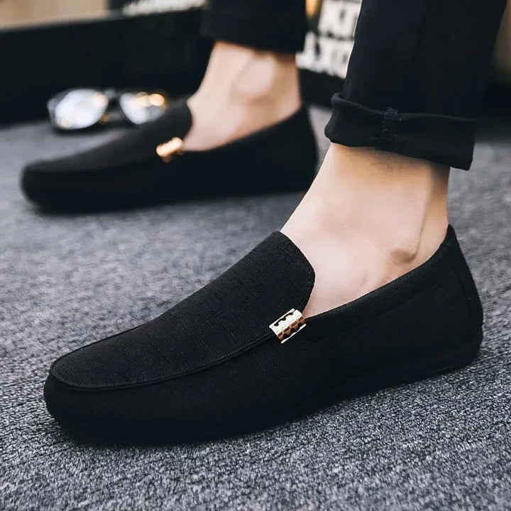 Eoin – Men's Casual Leather Loafers with Timeless Design
