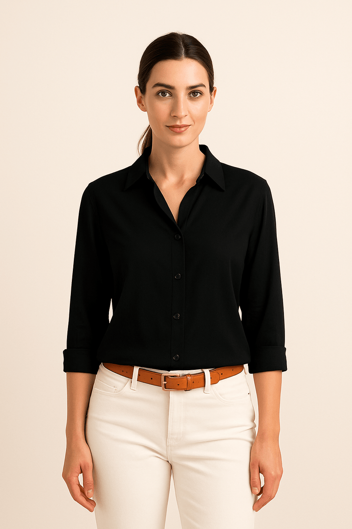 Mira Satin Blouse – Luxurious & Vibrant Cotton