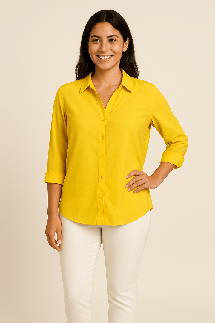 Mira Satin Blouse – Luxurious & Vibrant Cotton