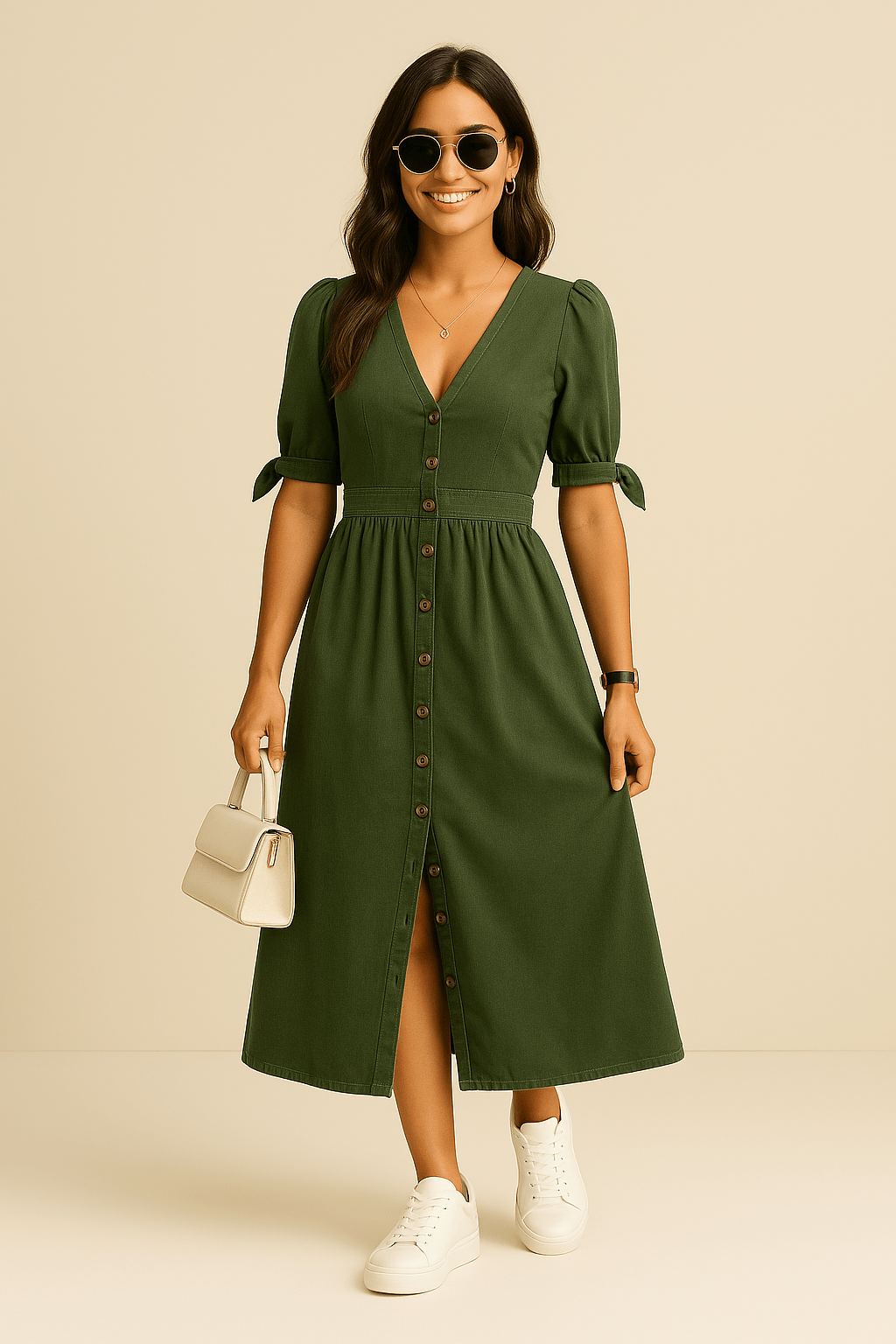Niamh Maxi Dress – Denim Elegance, Soft Stretch, Urban Grace