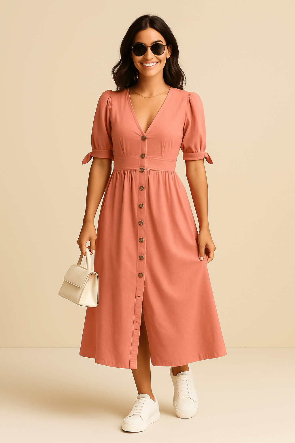 Niamh Maxi Dress – Denim Elegance, Soft Stretch, Urban Grace