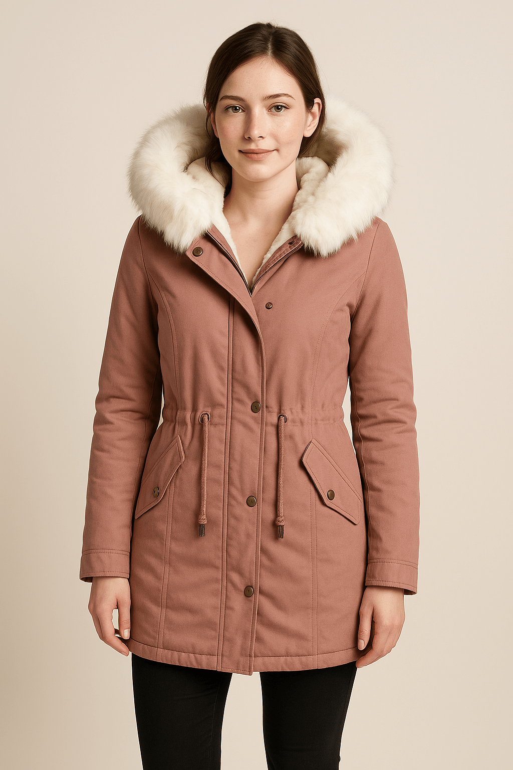 Ronja – Women’s Long Sleeve Warm Winter Coat