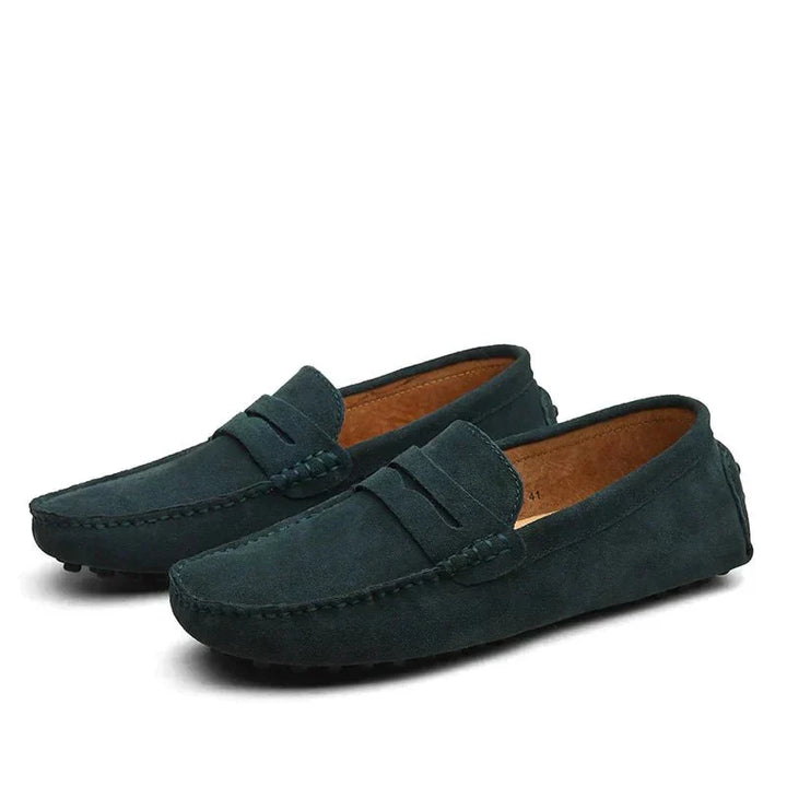 Struan – Men's Slip-On Leather Loafers with Modern Fit