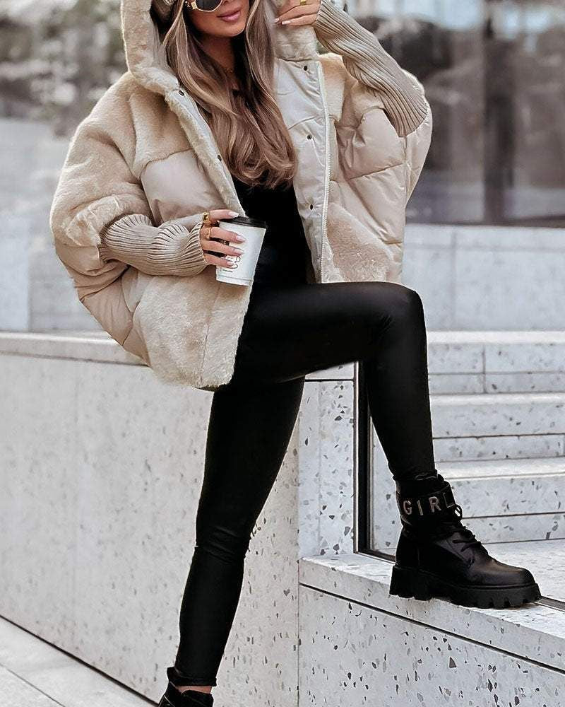 Evie | Cosy Hooded Coat