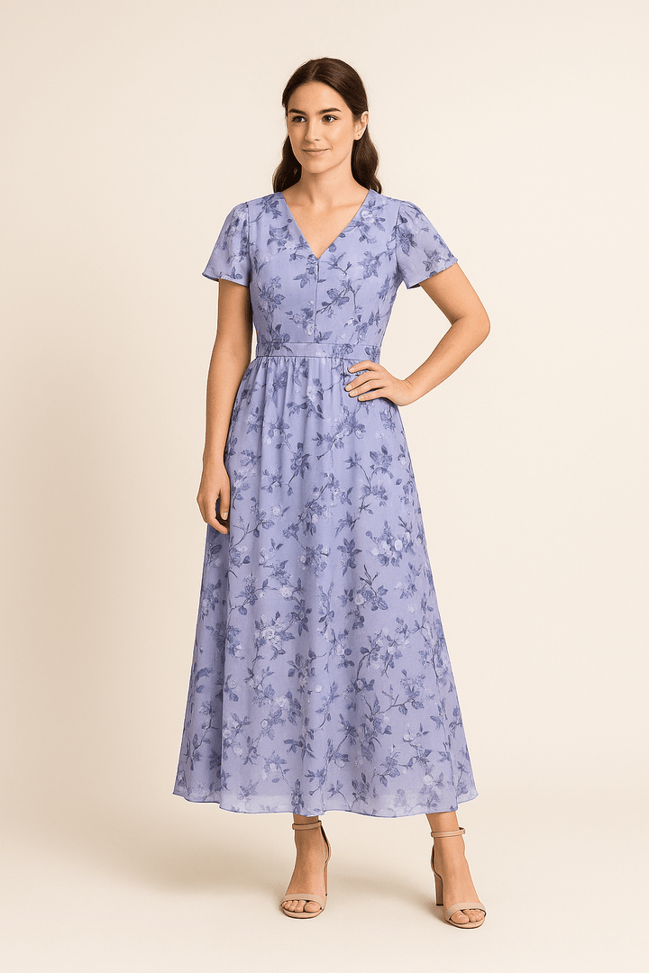 Orla Midi Dress – Refined Elegance, Soft Fit, Everyday Confidence