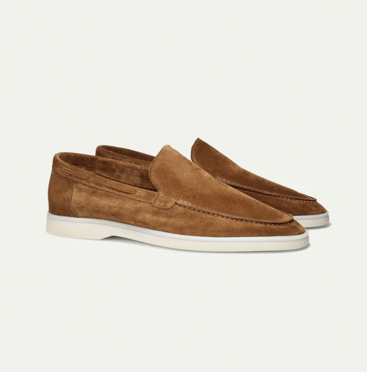 Gwynfor – Men's Leather Loafers with Comfortable Fit