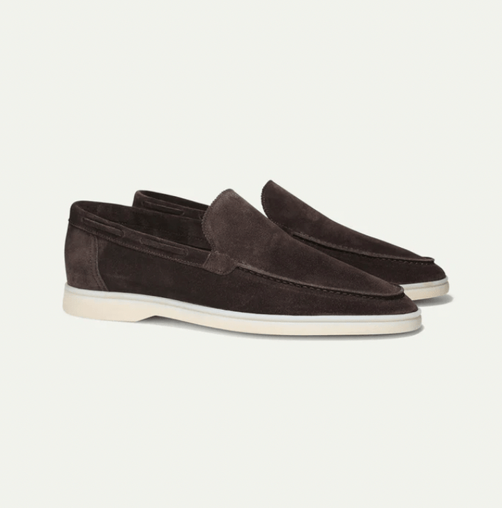 Gwynfor – Men's Leather Loafers with Comfortable Fit