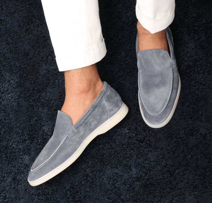 Gwynfor – Men's Leather Loafers with Comfortable Fit