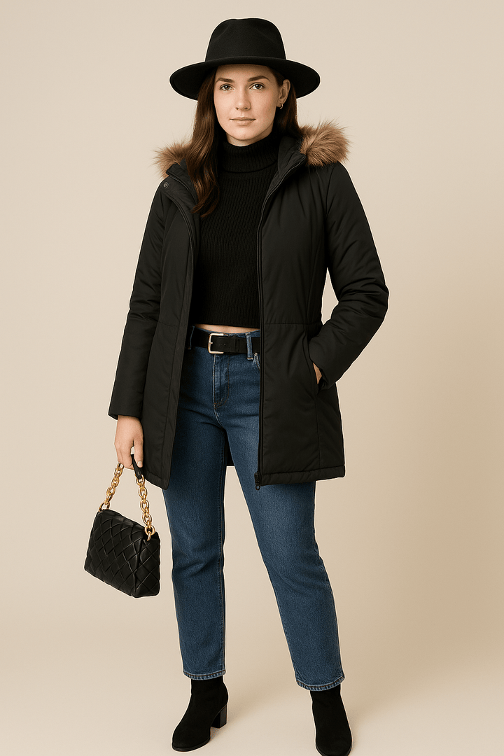 Nora – Women’s Quilted Hooded Windbreaker